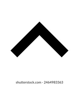 Up arrow key icon vector design in eps 10