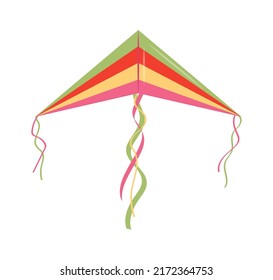 Arrow Kite Children Toy. Vektorgrafik