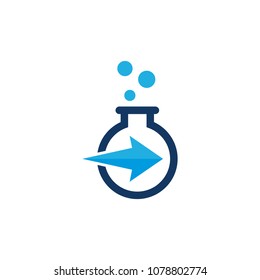 Arrow Lab Logo Icon Design