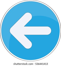 Arrow left icon