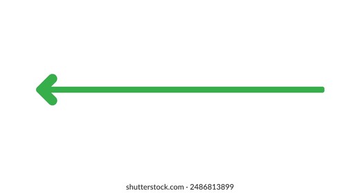 arrow left icon design illustration.