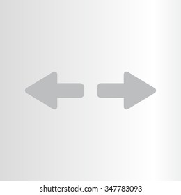 arrow to left and right