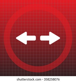 arrow to left and right