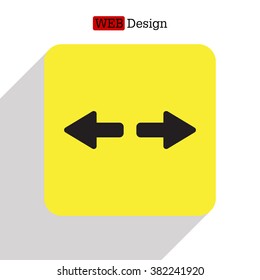 arrow to left and right