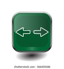 arrow to left and right line icon