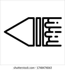 ARROW LEFT SIGN, TURN TO LEFT