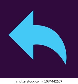 arrow left symbols icon
