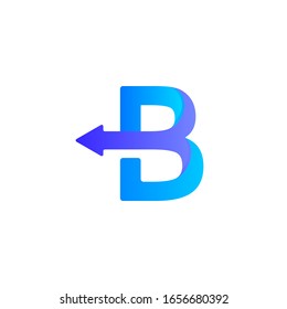 diseño del logotipo de letra B