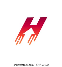 Arrow Letter H Logo