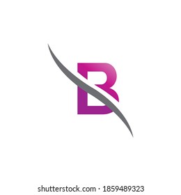 Arrow letter  logo design, creative letter mark suitable for company brand identity, business chart/graph logo template swoosh logo, ash and purple gradient concept.