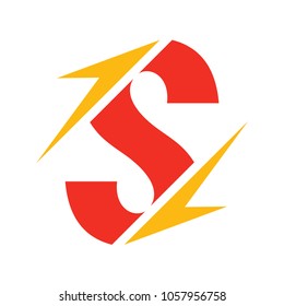 Arrow Letter S Initial Logo