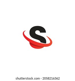 Diseño del logotipo de la letra de flecha S, marca de letra creativa adecuada para la identidad de marca de la empresa, organigrama, logotipo de la plantilla del logotipo del gráfico, concepto de degradado negro y rojo.