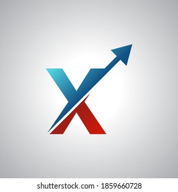 Logo-Design, kreative Briefmarke für die Firmenmarke, Geschäftskarte/Grafik-Logo-Vorlage, Logo-Design, blaues und rotes Konzept
