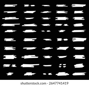 Arrow line chalk hand drawn brush vector set. Grunge square, spiral, arrow element scribble line brush hand drawn sketch design. Grunge abstract chalk, crayon pencil style. Vector illustration.