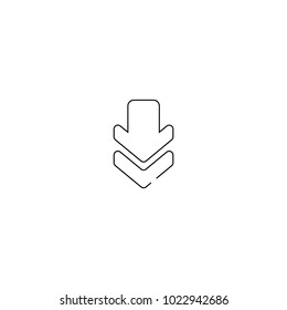 Arrow Line Icon