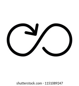 Arrow line icon