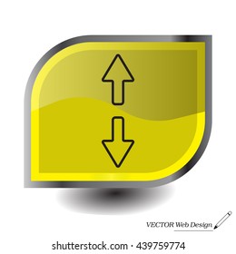 Arrow line icon