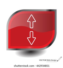 Arrow line icon