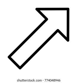  arrow Line icon