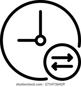 Pfeillinie Symbol Illustration Vektor