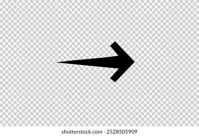 Arrow, line arrow vector. Flat style symbol. Arrow on a white background. vector illustration. Arrows big black icon set. Arrow. Cursor. Modern complex directions.