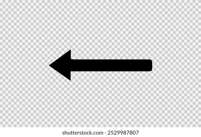 Seta, vetor de seta de linha. Símbolo de estilo plano. Seta em um fundo branco. ilustração vetorial. Conjunto de ícones preto grande setas. Seta. Cursor. Modernas direções complexas.