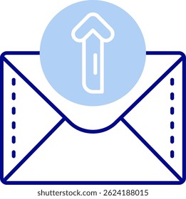 Up arrow Line vector Icon Design