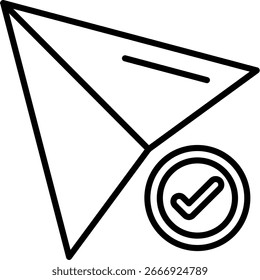 Arrow Line vector Icon Design