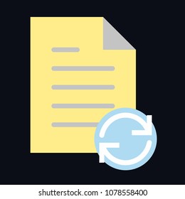 arrow list vector icon
