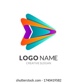 Arrow Logistic Logo or Media Play Logo