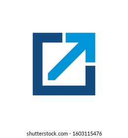 Arrow Logo can be used for company, sign, icon, and others.
