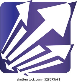 Arrow logo concept