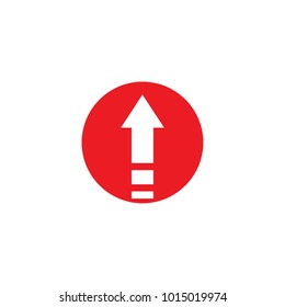 Up arrow logo design