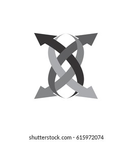 arrow logo design