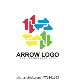 arrow logo design 