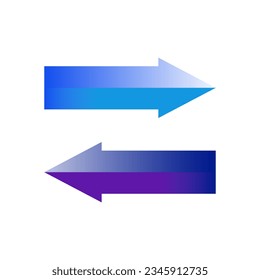 arrow logo design colorful, arrow logo up 