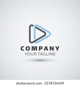 Arrow logo design icon template