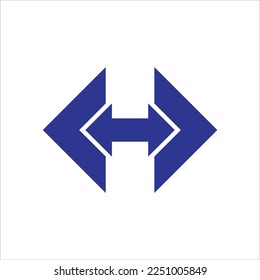Vector de iconos de diseño con logotipo de flecha