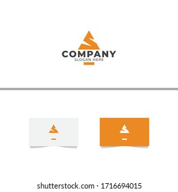 Design-Vorlage für Logos nach oben anordnen