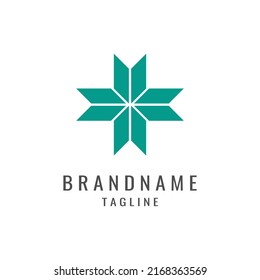 Arrow Logo Design That Forms Medical Identity or Other ,Vector Template