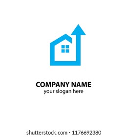 arrow logo design vector element, abstract logo design