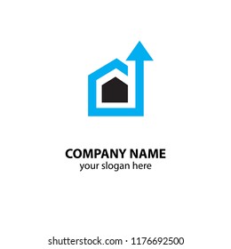 arrow logo design vector element, abstract logo design