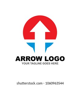 Arrow Logo Design Vector Icon Stock Vector (Royalty Free) 1060963544 ...