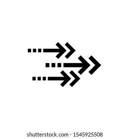 arrow logo design vector illustration