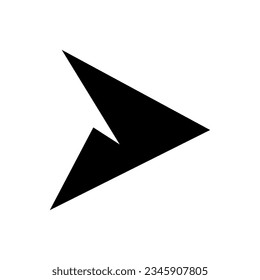 Arrow  logo design. Vector image