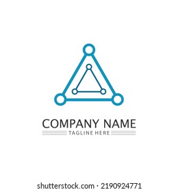Arrow logo  design vector for music, media, play, digital audio and speed, finance, business template logo