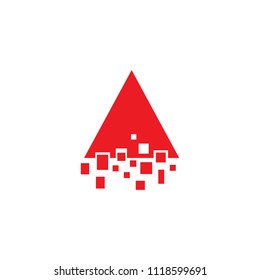 Arrow logo design vector template