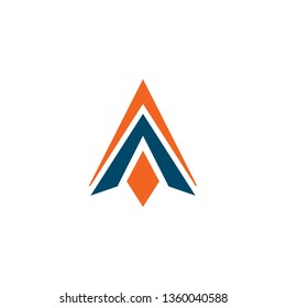 Arrow logo design vector template