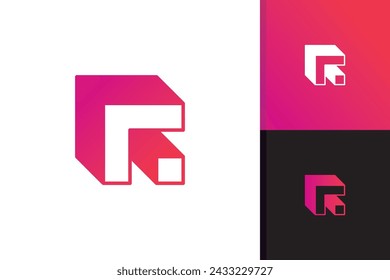 arrow logo design vector template