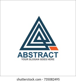 arrow logo design vector template